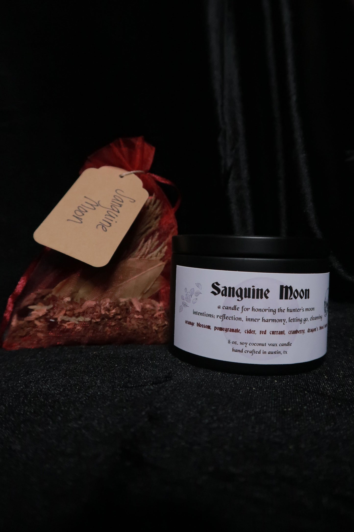 Sanguine Moon Candle