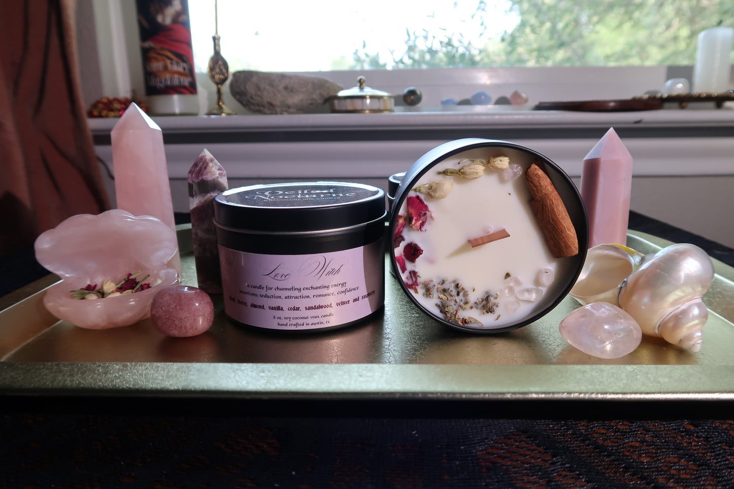 Love Witch Intention Candle