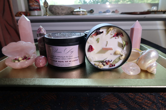 Venus Day Intention Candle